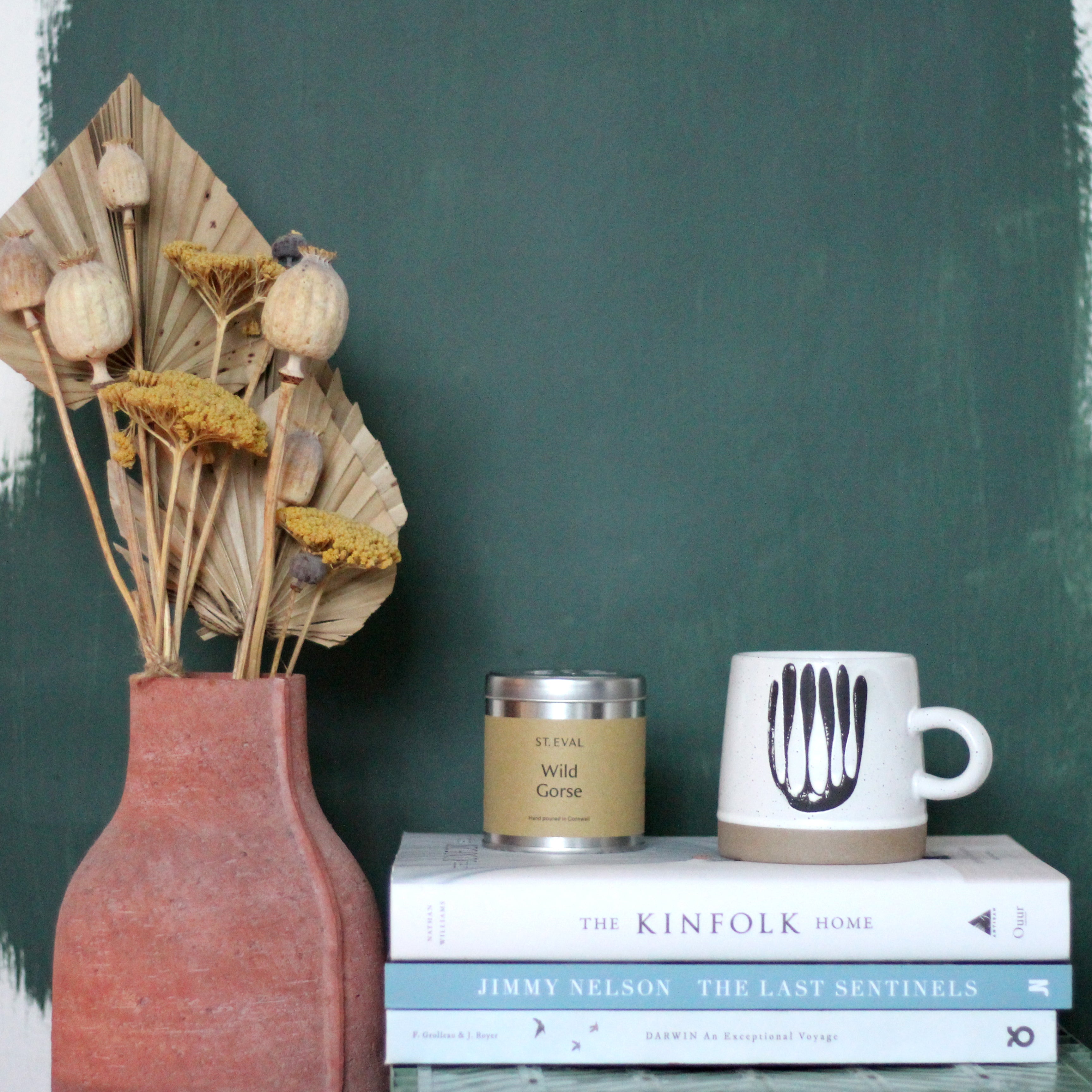 Grey Eliana Stoneware Mug