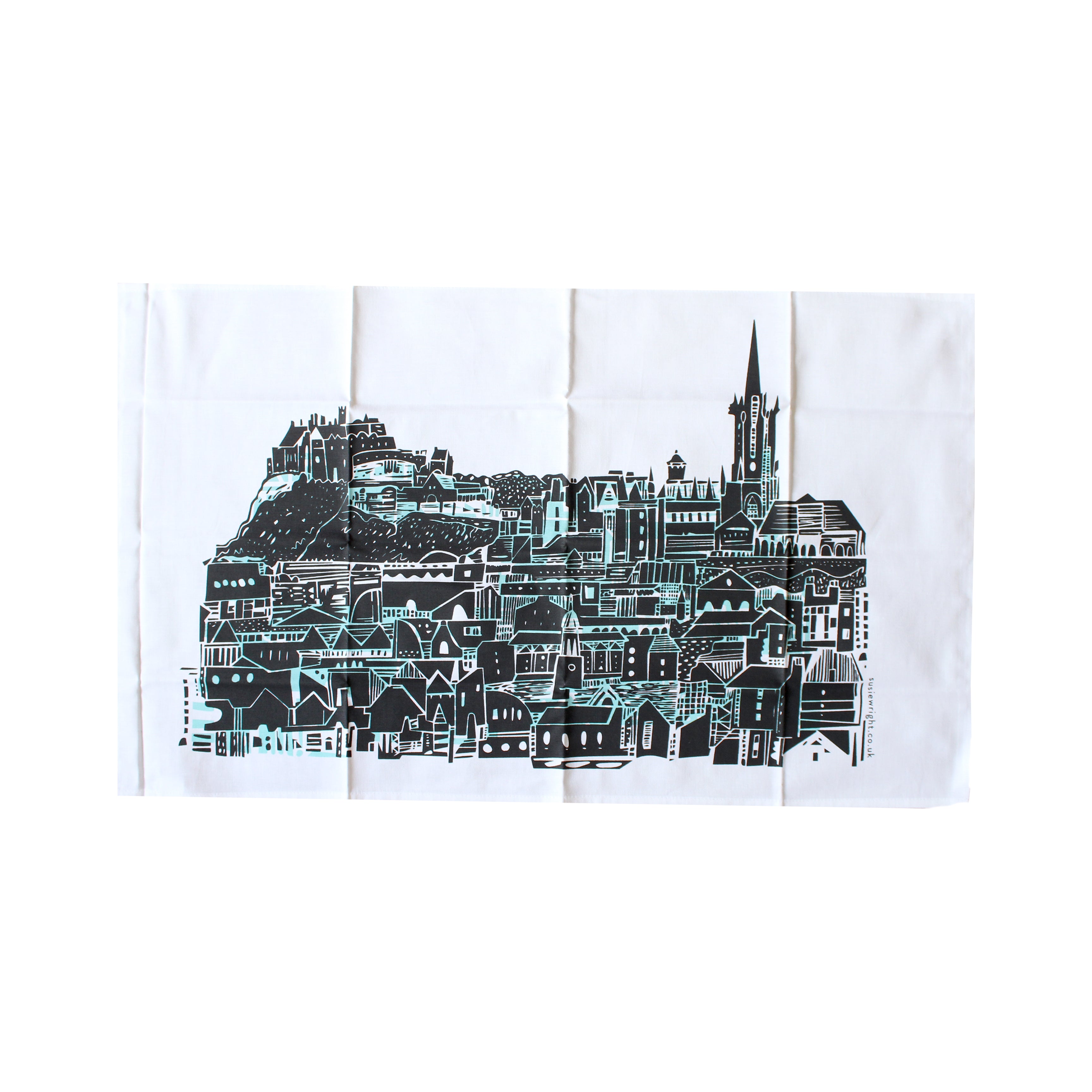 Edinburgh City Tea Towel