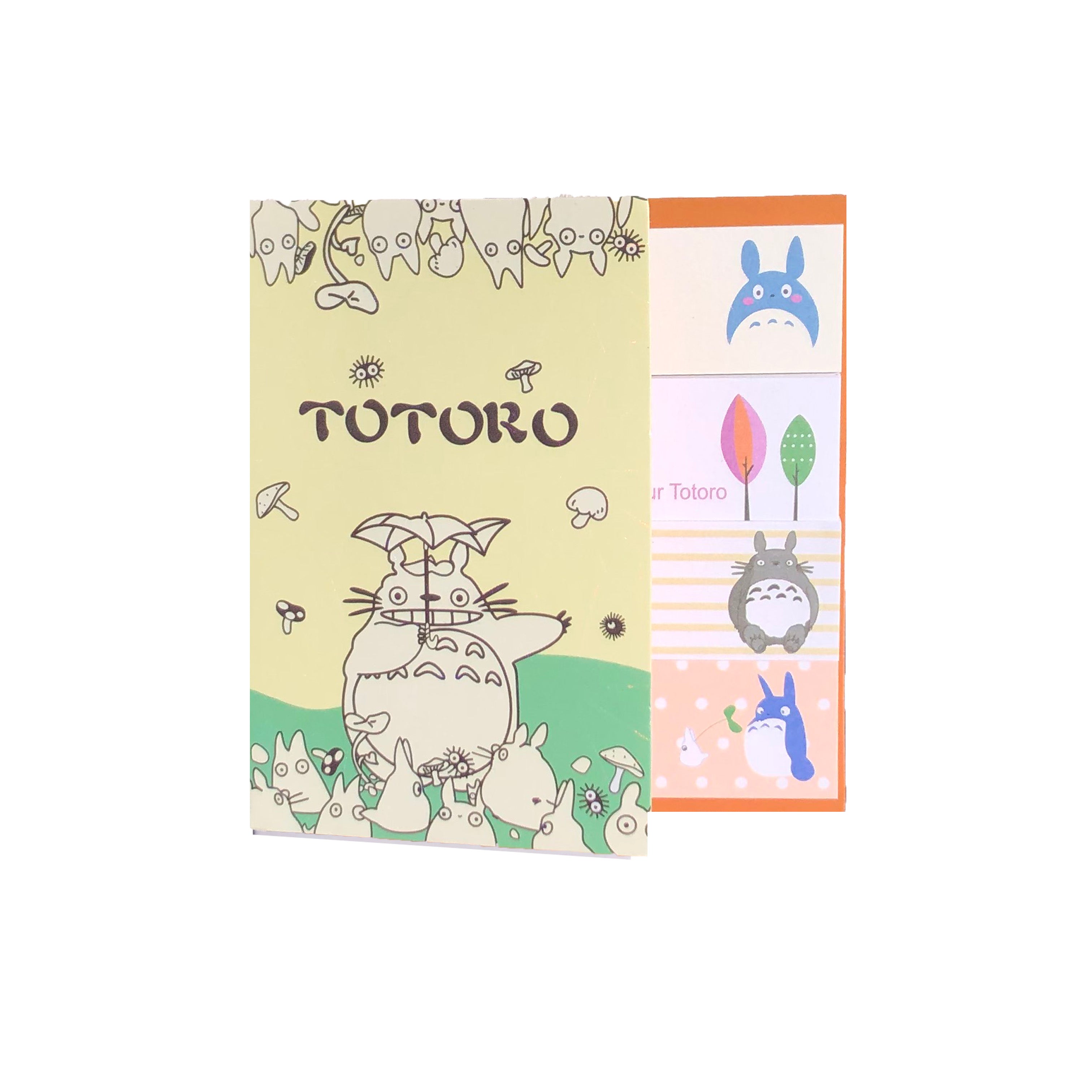 Small Yellow Totoro Sticky Note Set